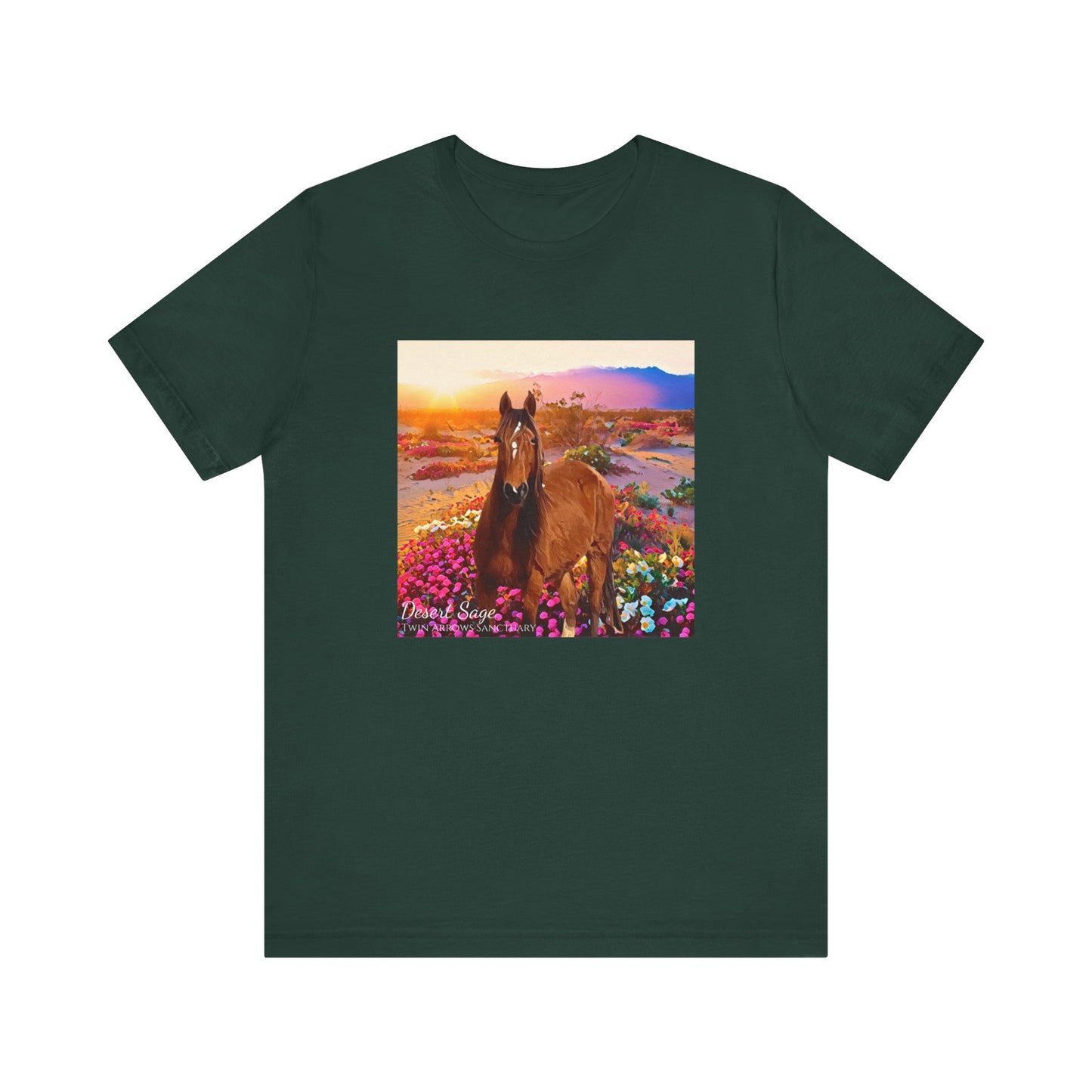 Desert Sage Rescue Mustang Tee