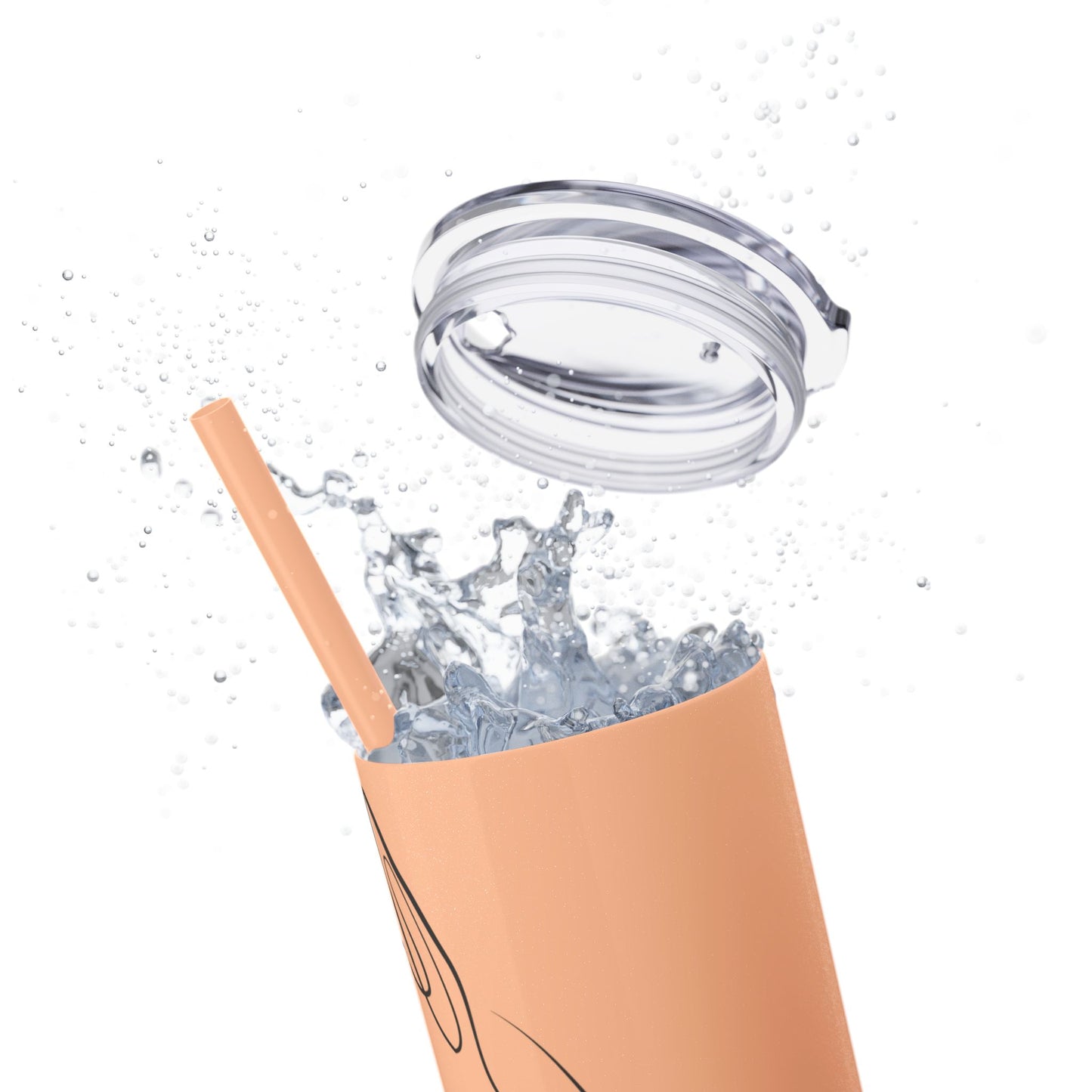 Charlie The Burro Tumbler with Straw, 20oz