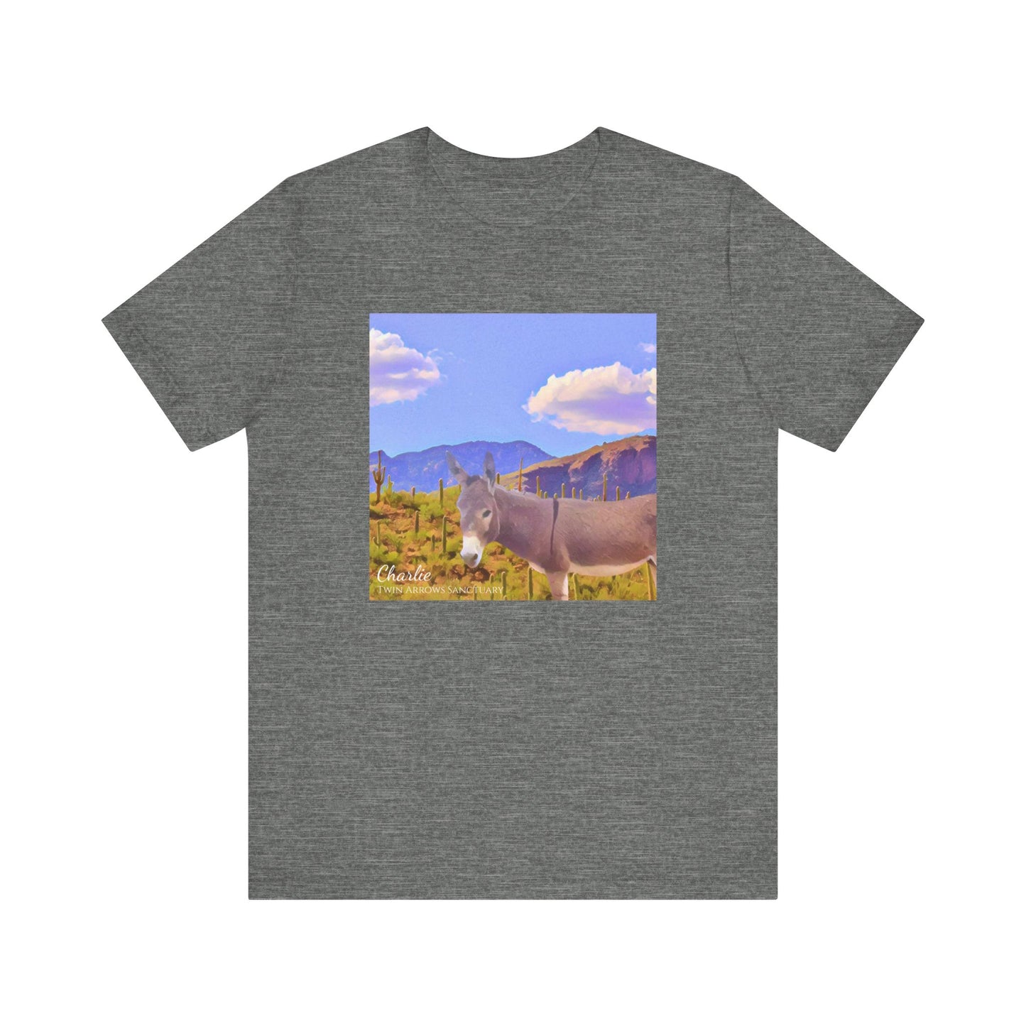 Charlie Rescued Burro Tee