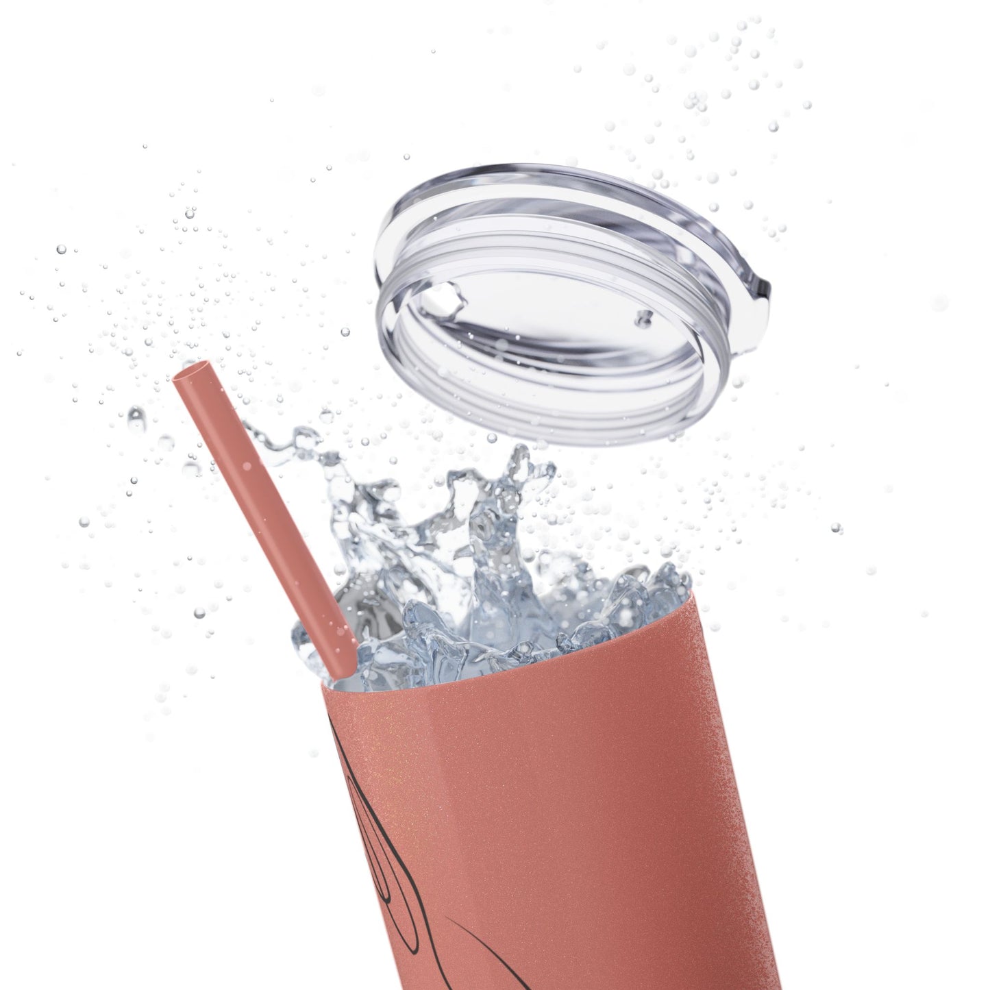Charlie The Burro Tumbler with Straw, 20oz