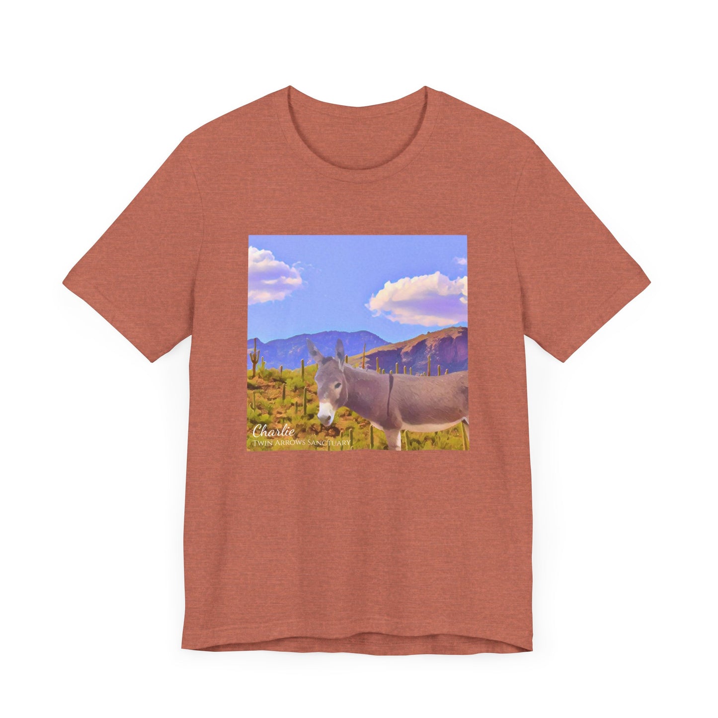 Charlie Rescued Burro Tee