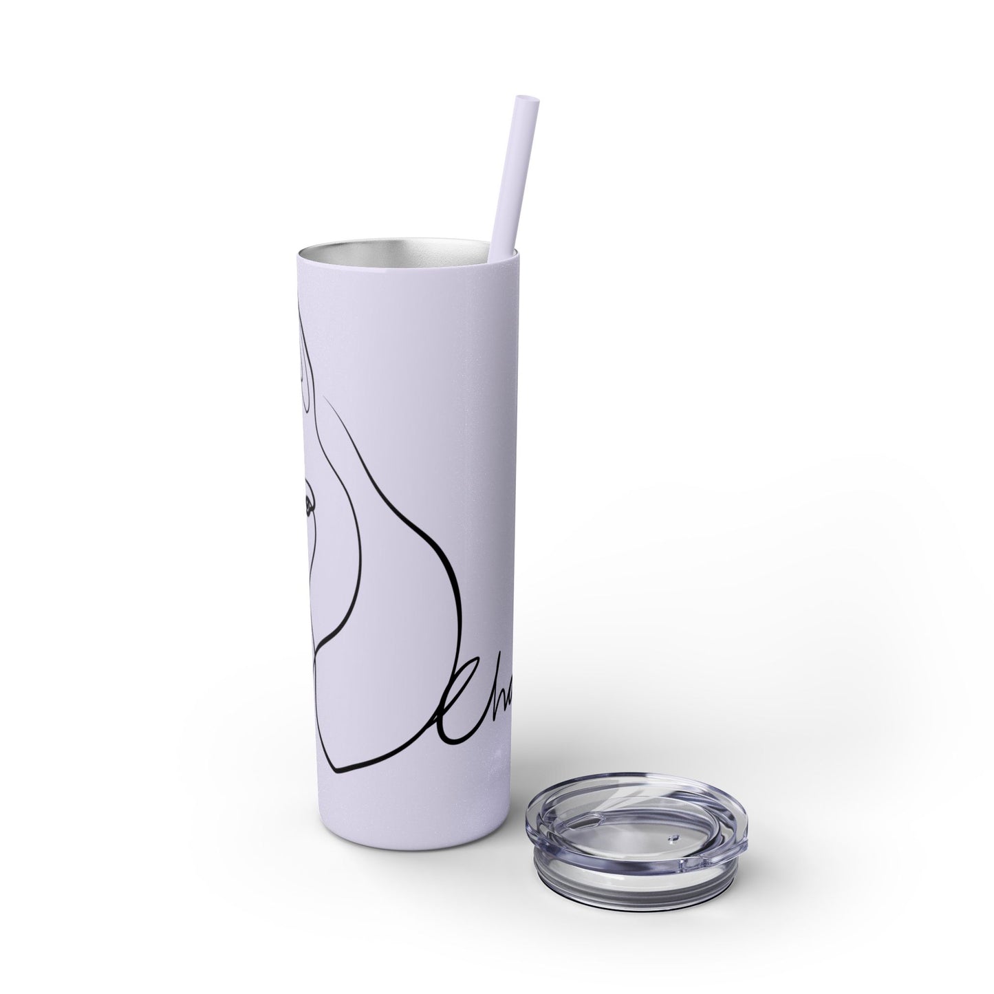 Charlie The Burro Tumbler with Straw, 20oz