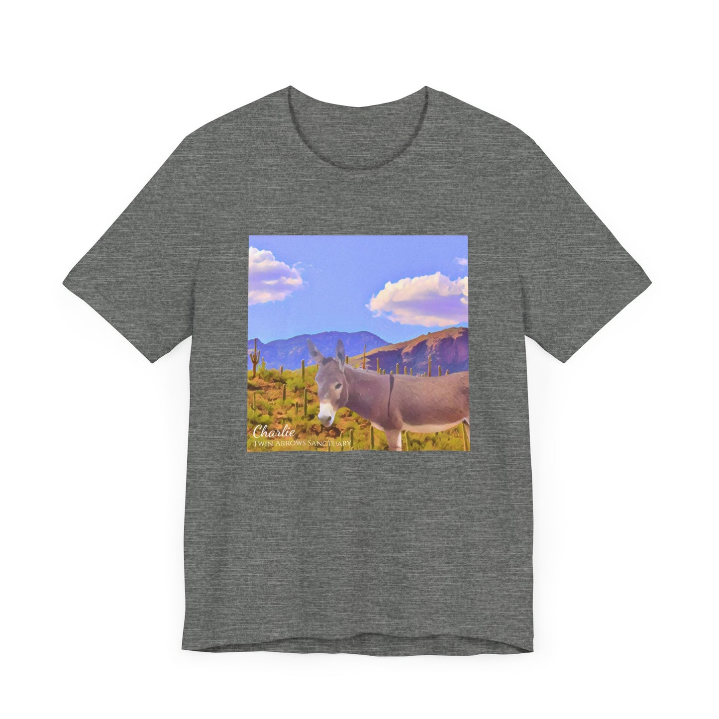 Charlie Rescued Burro Tee
