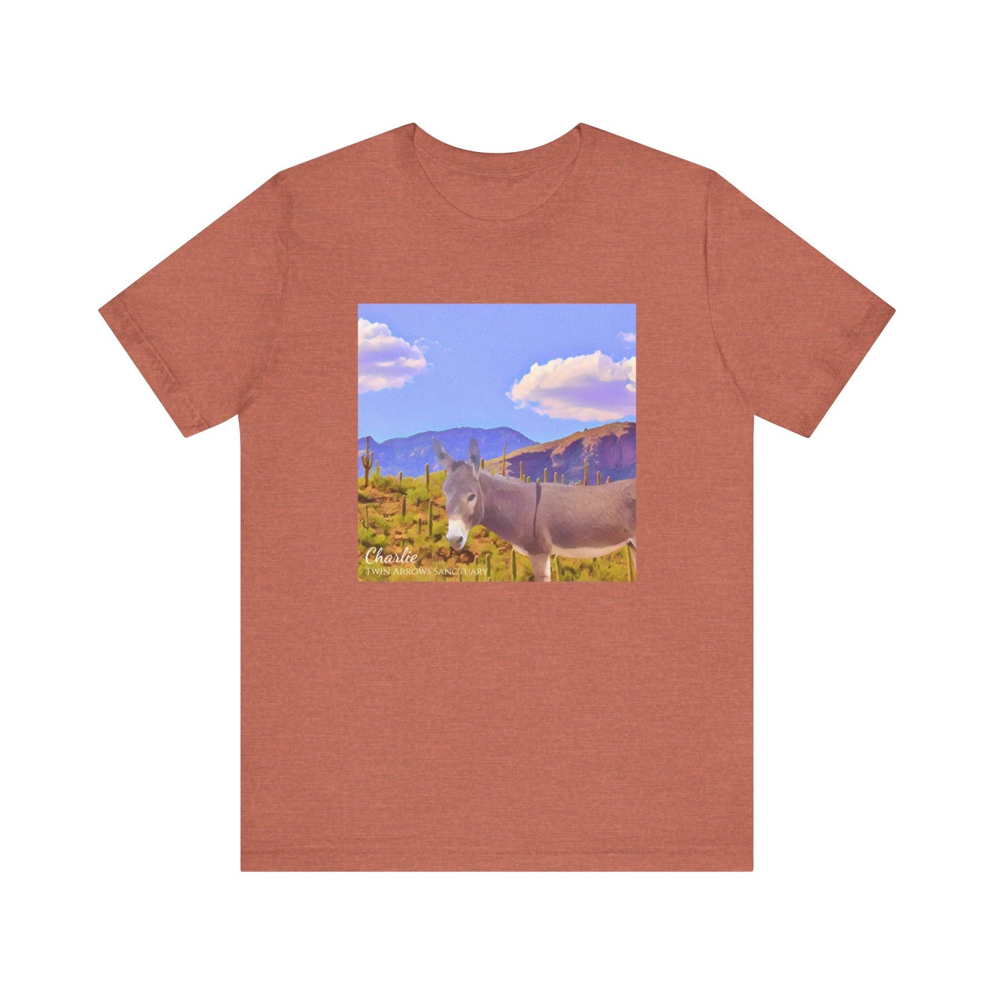 Charlie Rescued Burro Tee
