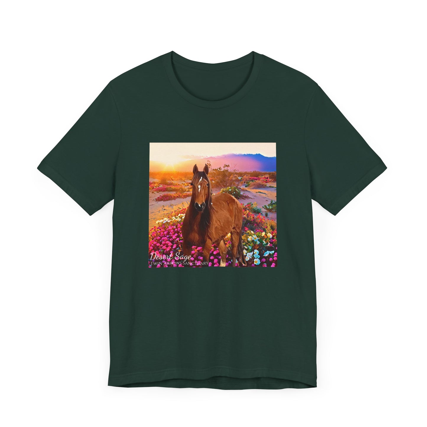Desert Sage Rescue Mustang Tee