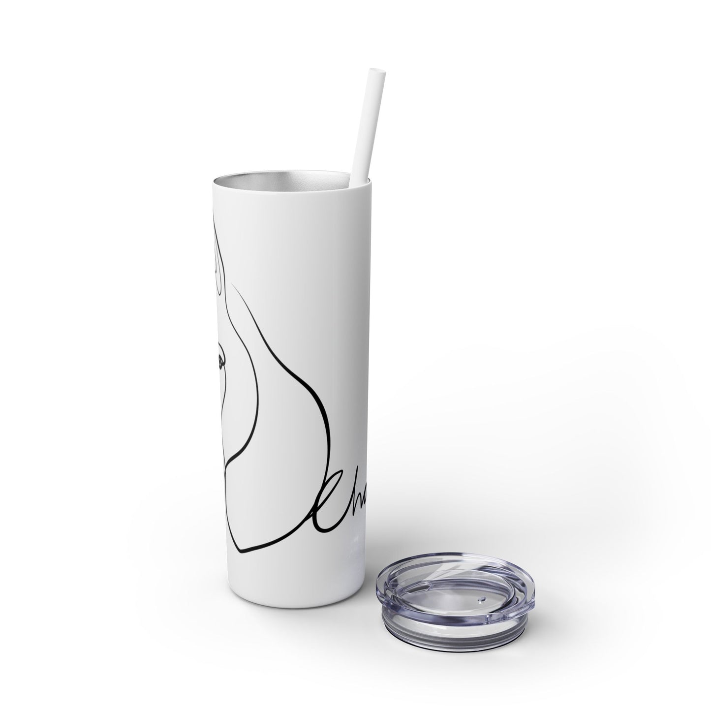 Charlie The Burro Tumbler with Straw, 20oz