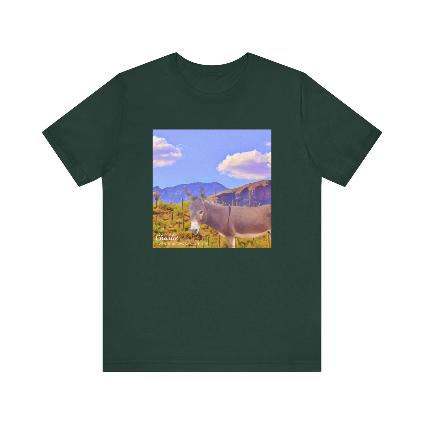 Charlie Rescued Burro Tee