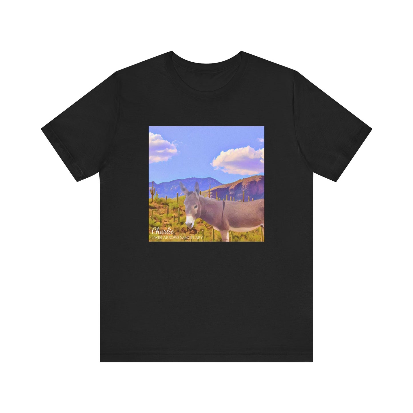 Charlie Rescued Burro Tee