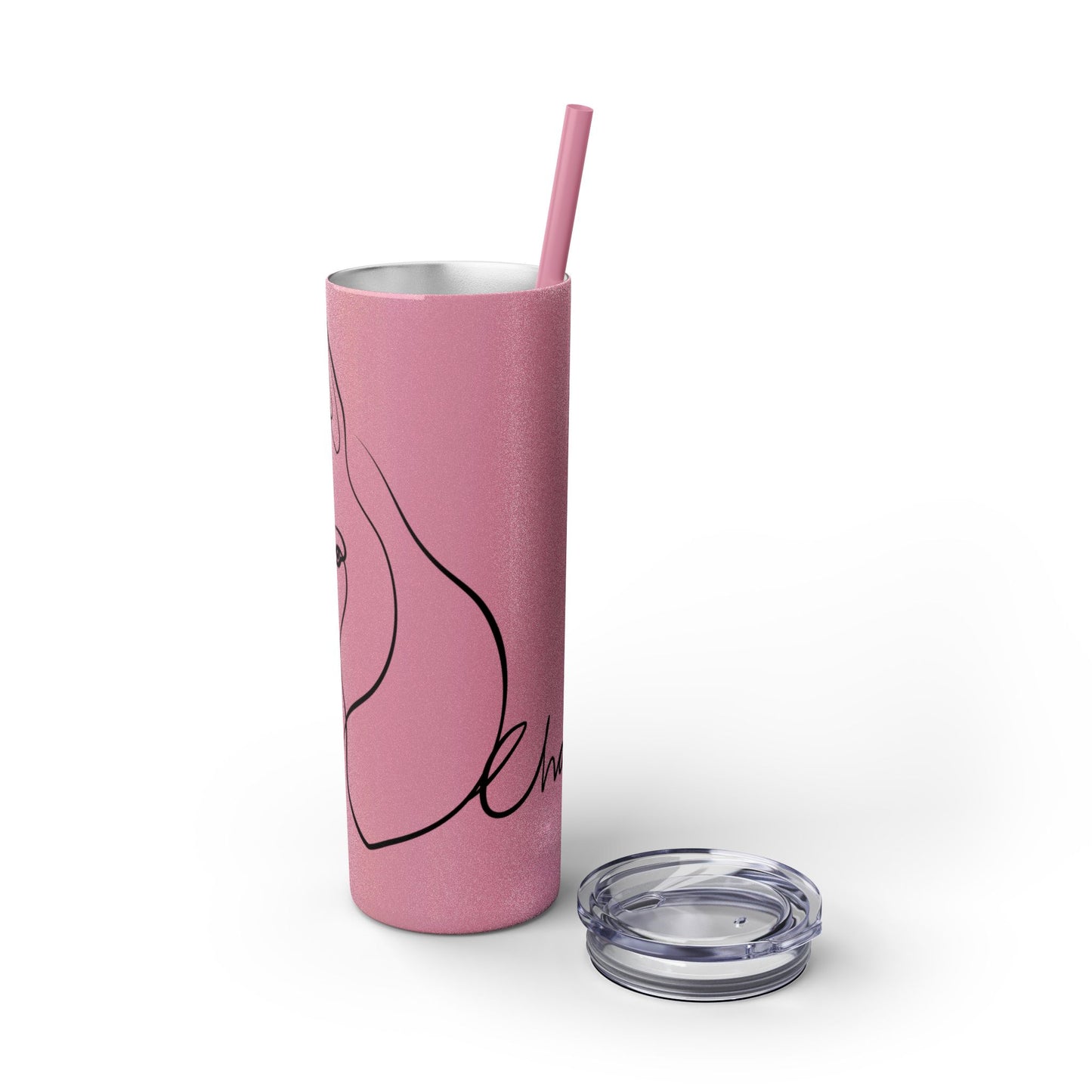 Charlie The Burro Tumbler with Straw, 20oz