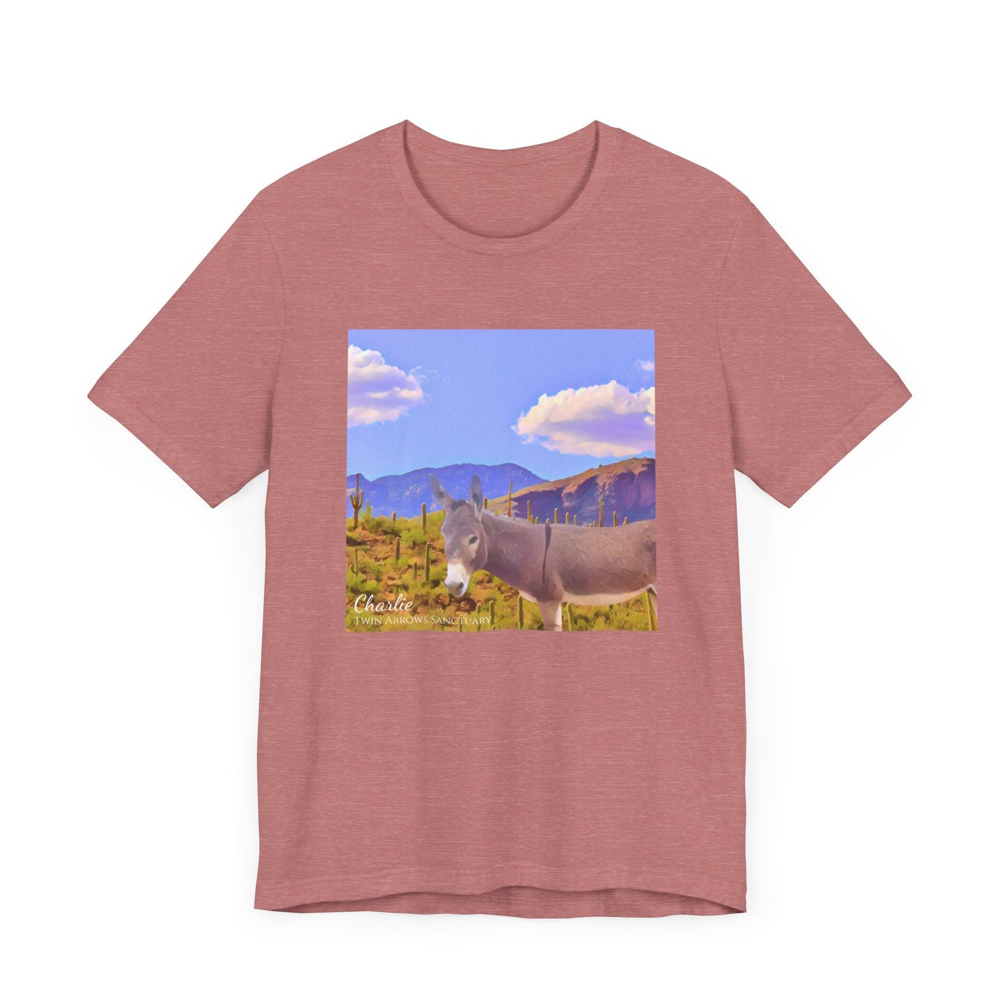 Charlie Rescued Burro Tee