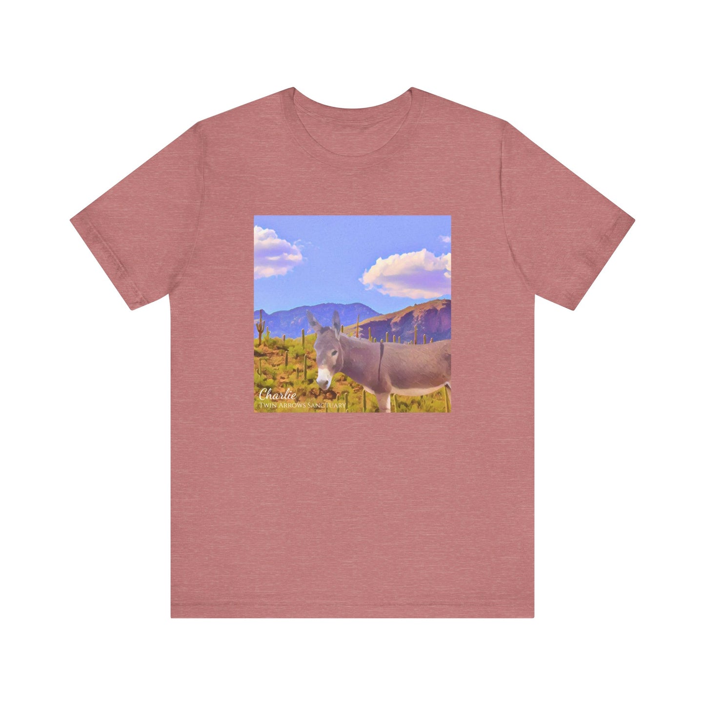 Charlie Rescued Burro Tee