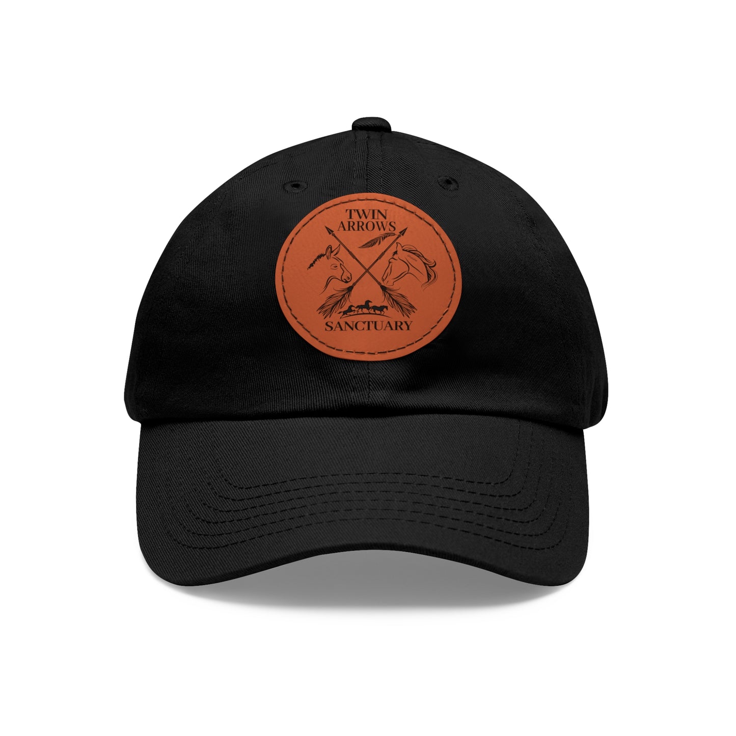 Twin Arrows Sanctuary Hat with Leather Patch