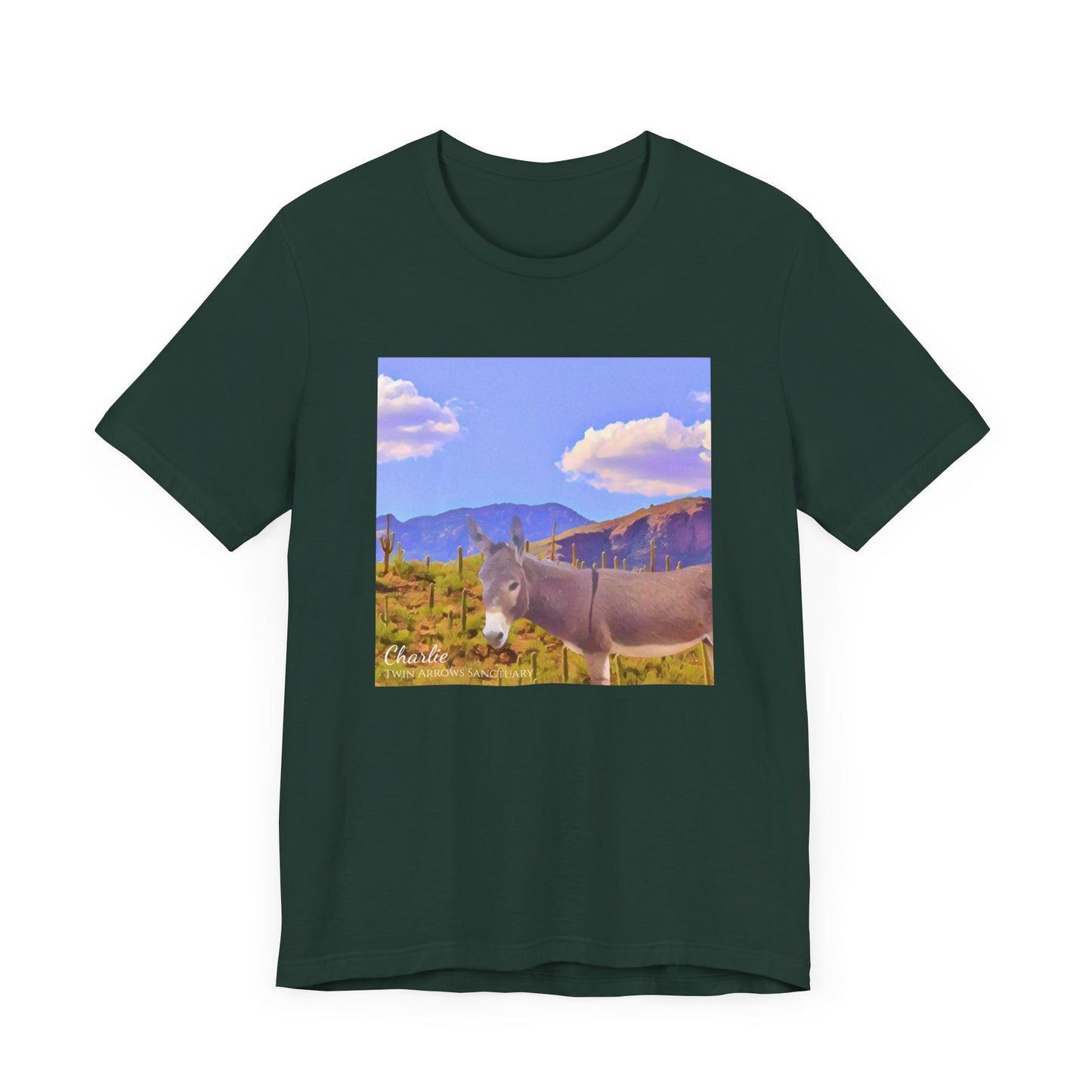 Charlie Rescued Burro Tee