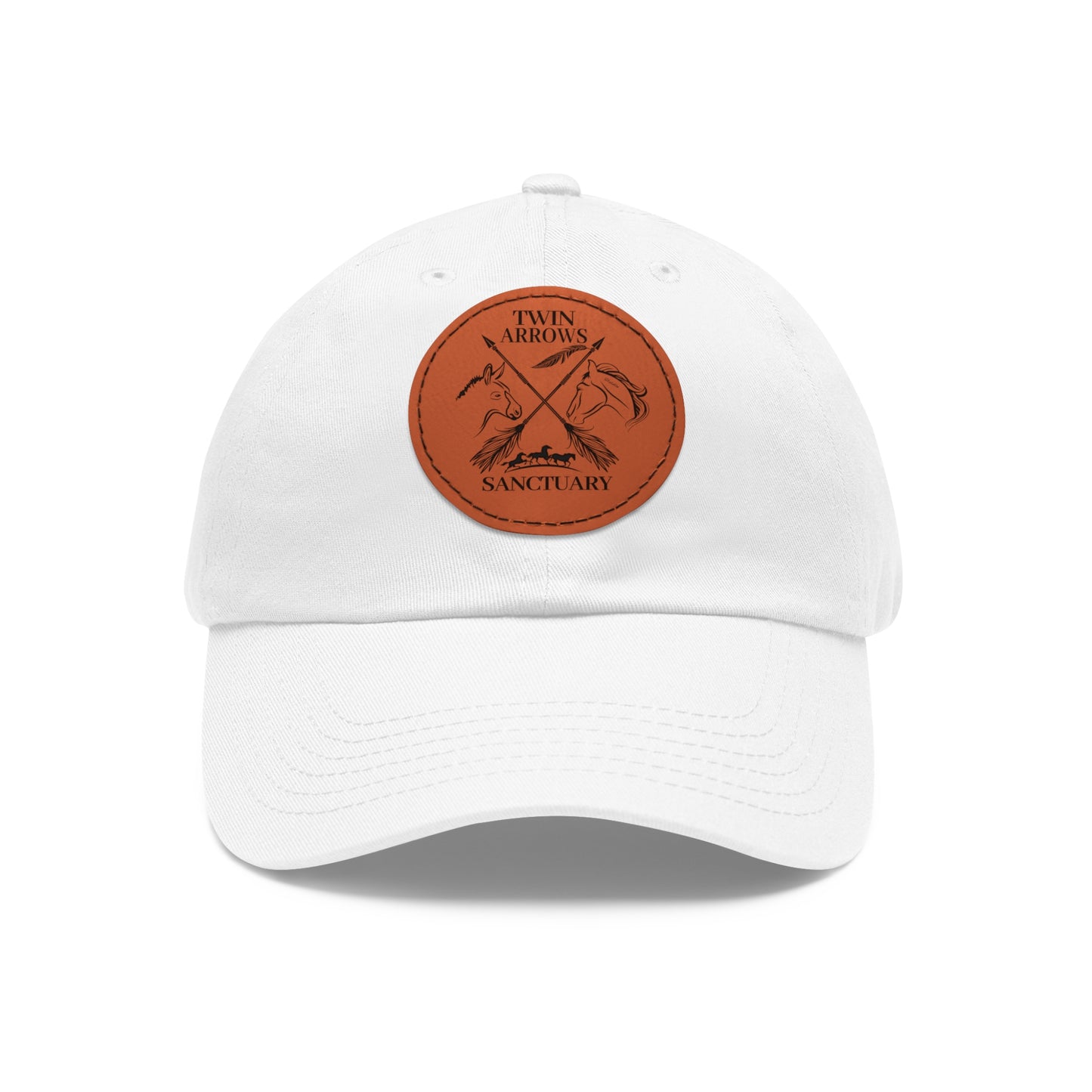 Twin Arrows Sanctuary Hat with Leather Patch
