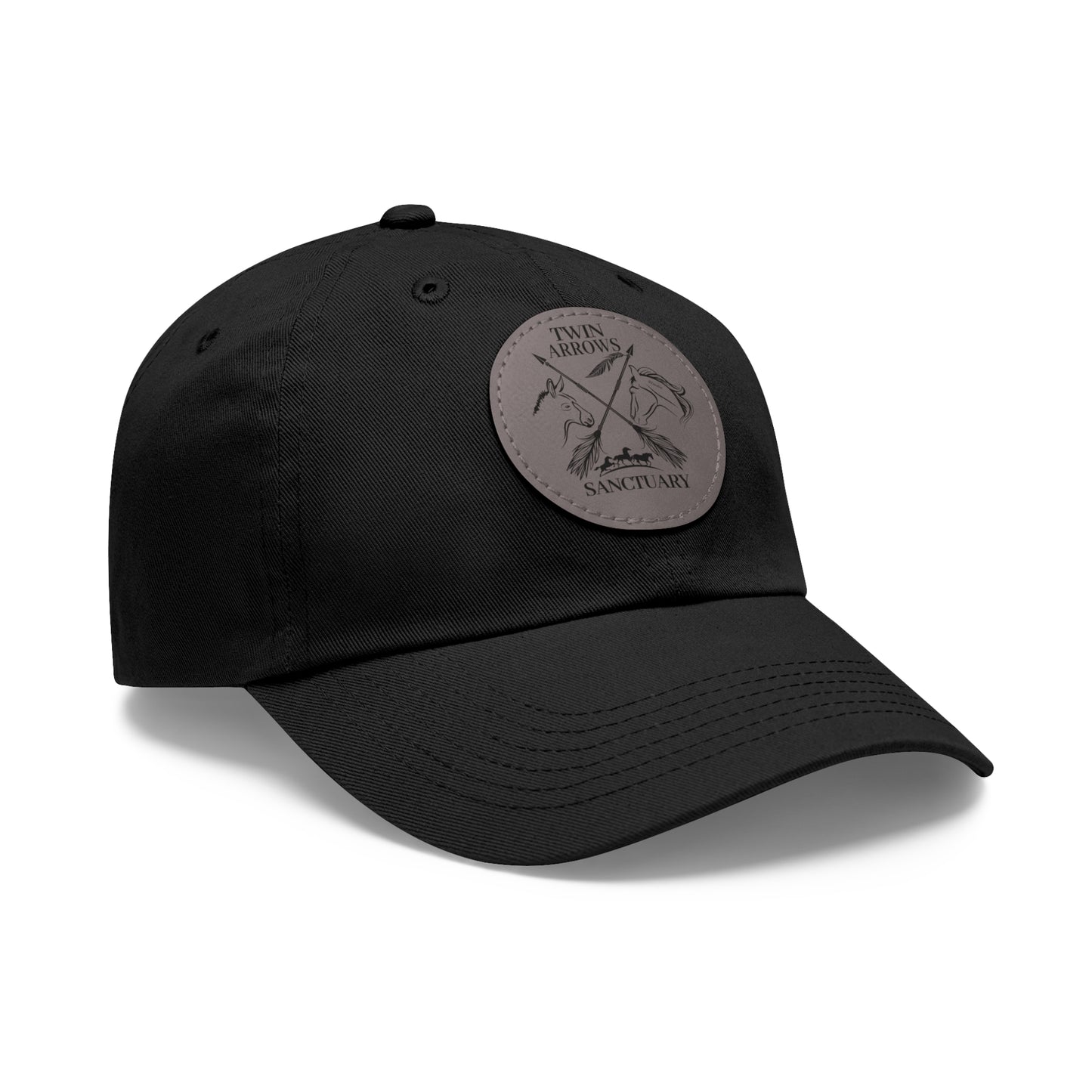 Twin Arrows Sanctuary Hat with Leather Patch