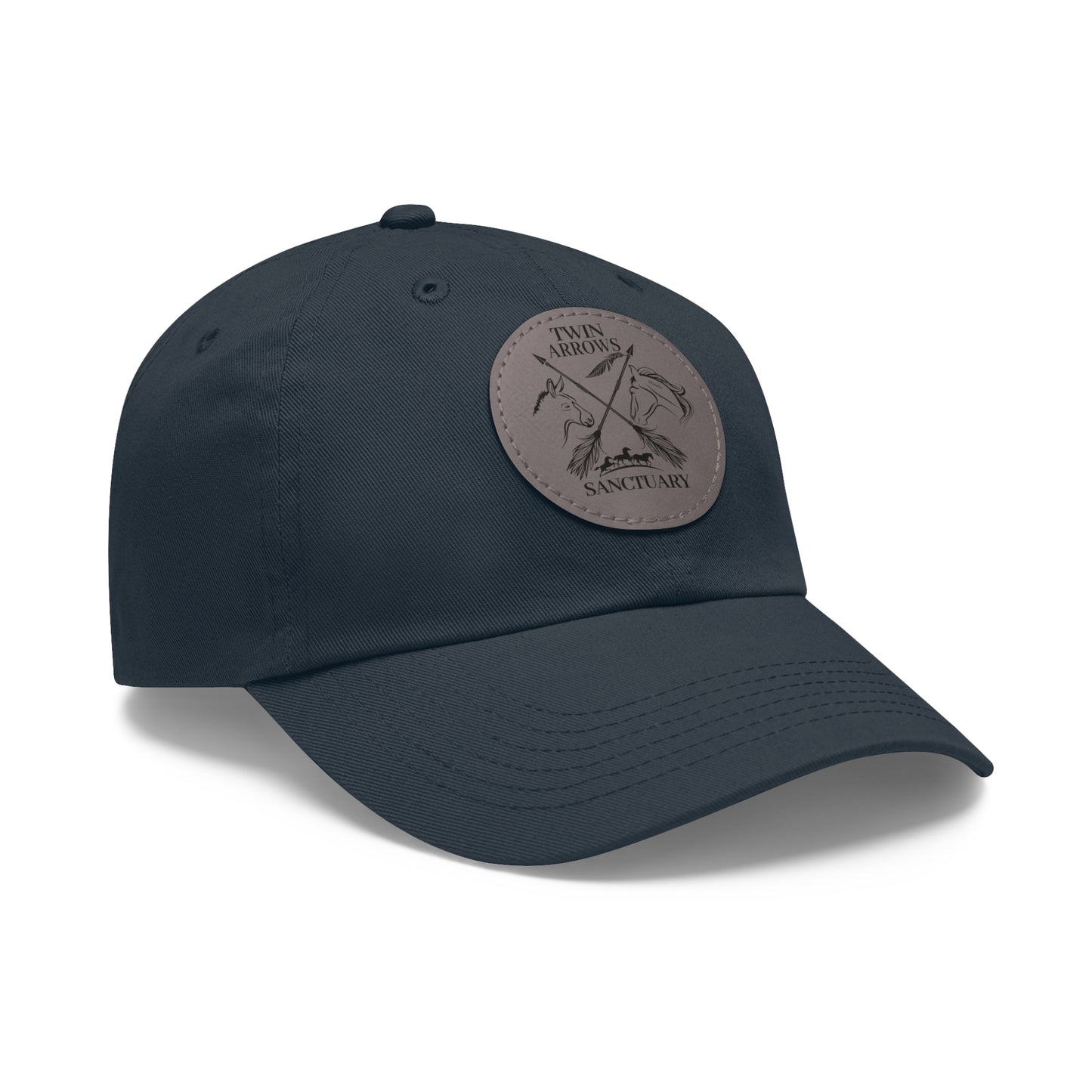 Twin Arrows Sanctuary Hat with Leather Patch