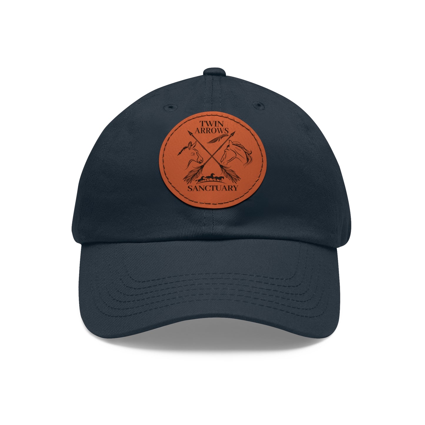 Twin Arrows Sanctuary Hat with Leather Patch