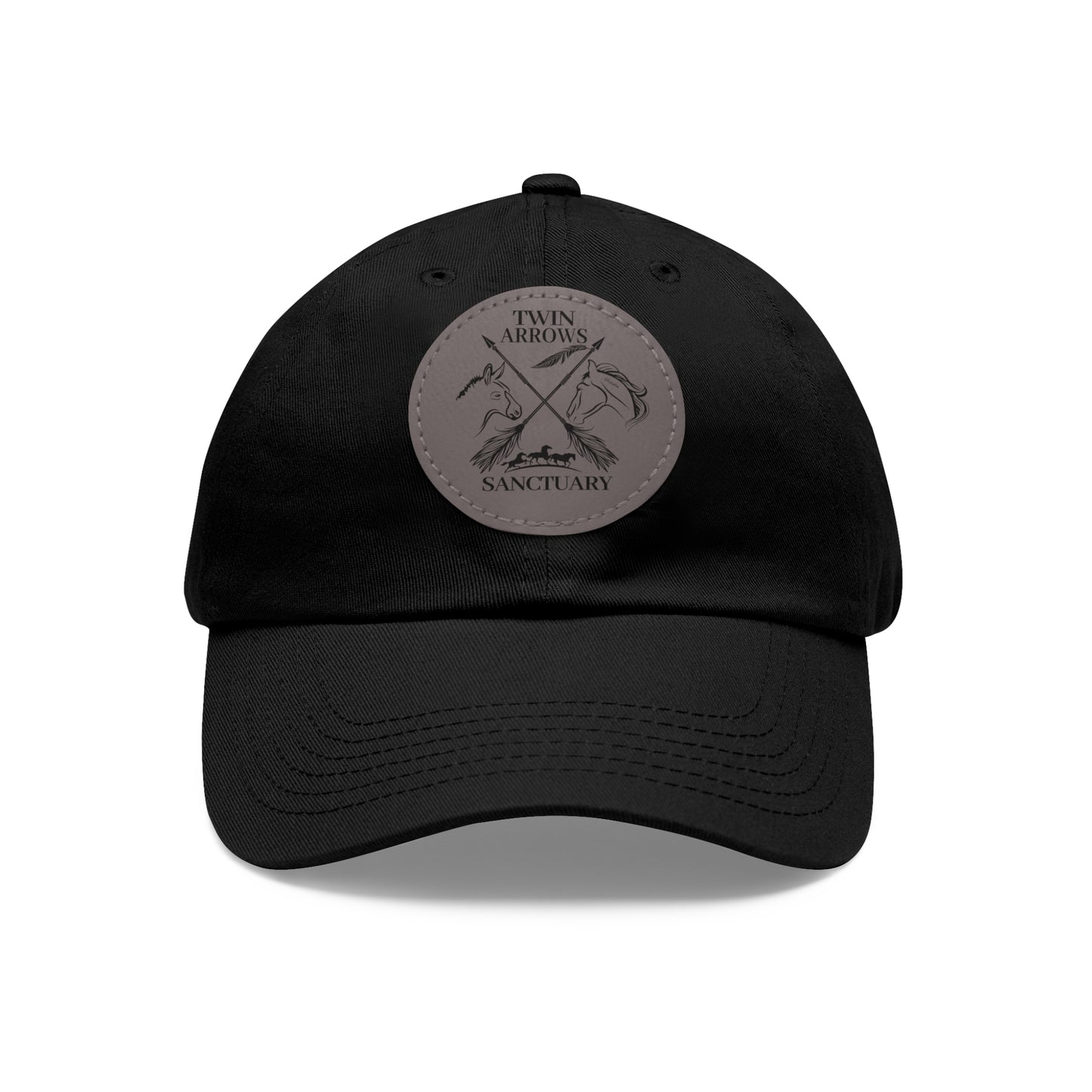 Twin Arrows Sanctuary Hat with Leather Patch