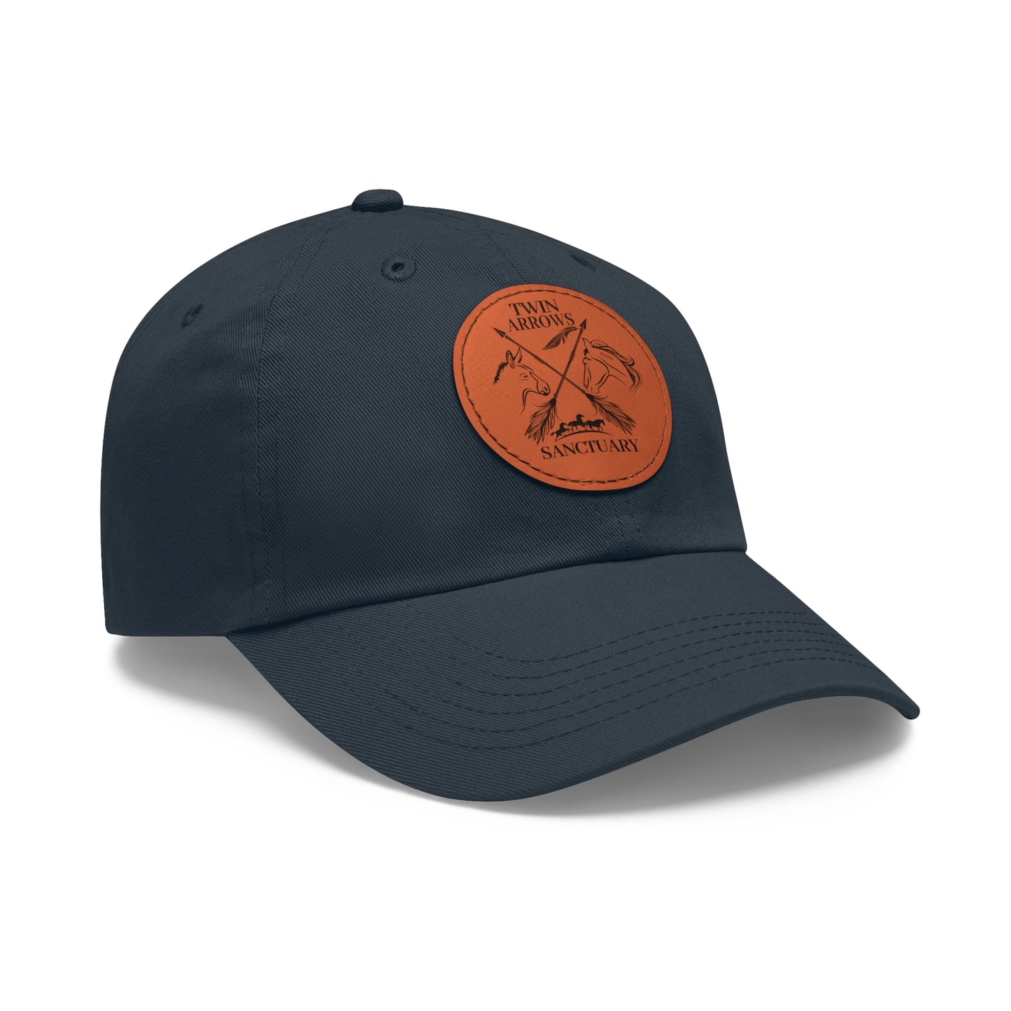 Twin Arrows Sanctuary Hat with Leather Patch